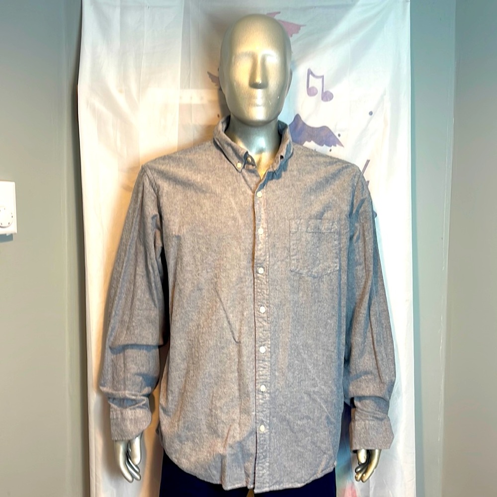 Old Navy Slim Fit 100% Cotton Long sleeve Shirt size XXL